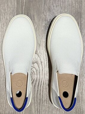 NEVER WORN! Rothy’s women White Slip-On Casual Sneakers